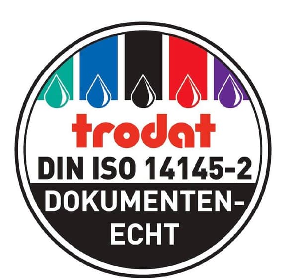 Professionell bläckdyna - tidsstämpel - dater Trodat 6/4918 för Printy 4918 blå