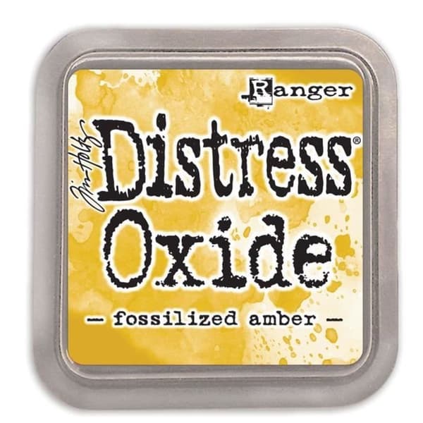 Ranger Distress Oxide Ink Pad - Ranger distress oxider: fossiliserad bärnsten