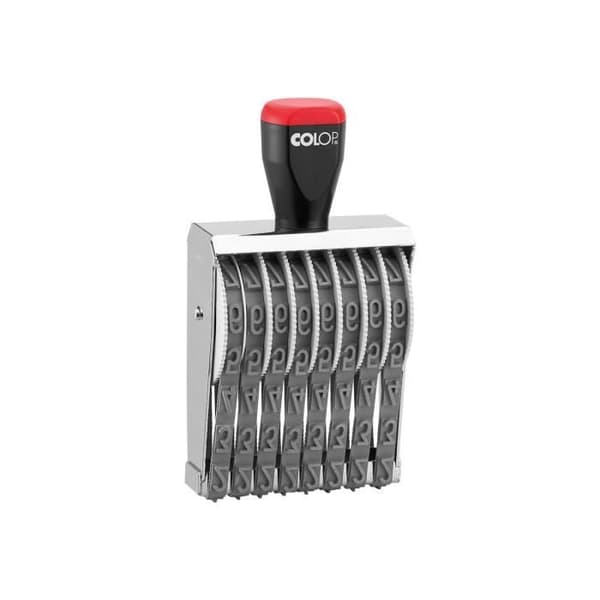 COLOP 12008 Nummerstämpel 8 tecken 12 mm