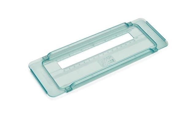 Colop - 164874 - E-mark go Linjal för exakt positionering av e-mark go Tillbehör 250 x 10 x 85 mm