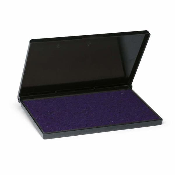 Trodat - Trodat 9052 Purple Stamp Pad - 9052 Ink Pad för manuella stämplar med separat färgning - 11 x 7 cm, Lila