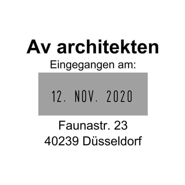 Colop - 106616 - 2360 Set med 2 datumstämplar, med pincett för att anpassa din text