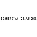 Miniatyrbild 2 av 4: Trodat 4812 Printy Datumstämpel med namn på dagar Teckenhöjd: 3,8 mm Svart [Engelska språket garanteras inte]