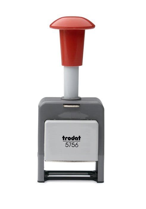 Trodat - 286881 - 5756 Numreringsstämpel med 8-siffrig bläckkassett 5,5 mm (UK Import)