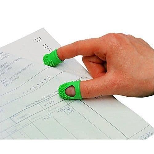 Läufer Spatula Runner Lakan med fina gumminubbar, latex, låda med 100-nbsppieces 17 mm grön - 77319