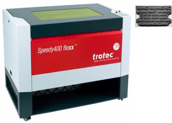 Professionell stämpel - stämplare - datumstämplare Trodat - 9511CA - Pocket Printy 9511 svart