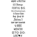 Miniatyrbild 2 av 2: Kreativ stämpel - TRODAT - 1129 - Lila - 12 mönster - Ideal för Bullet Journal