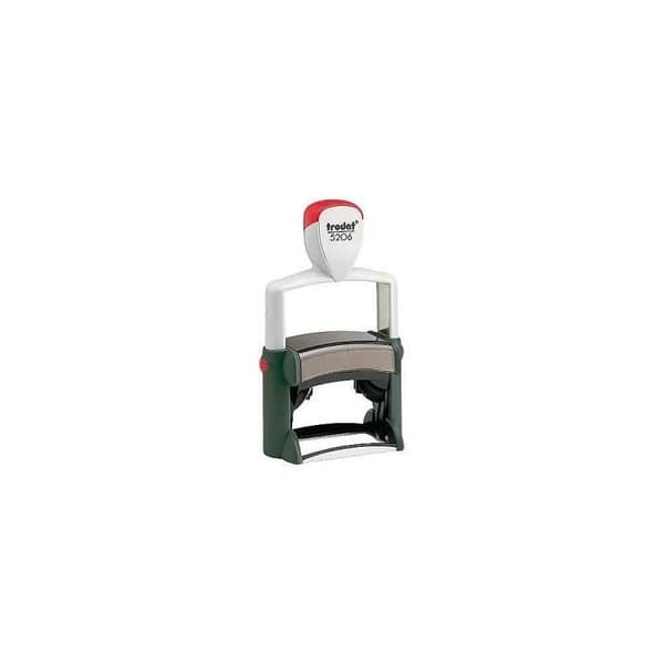 Stämplar - TRODAT - 590400-5206 - Svart - 8 rader - 56 x 33 mm