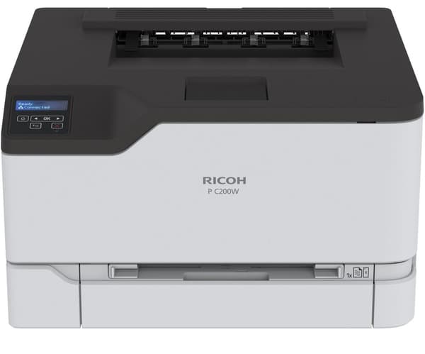Laser Printer RICOH P C200W, USB 2.0, LAN, WiFi, A4, 2400 x 600 dpi, 24 ppm