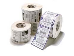 Label, Paper, 102x127mm; Thermal Transfer, Z-Select 2000T, Coated, Permanent Adhesive, 25mm Core, Perforation