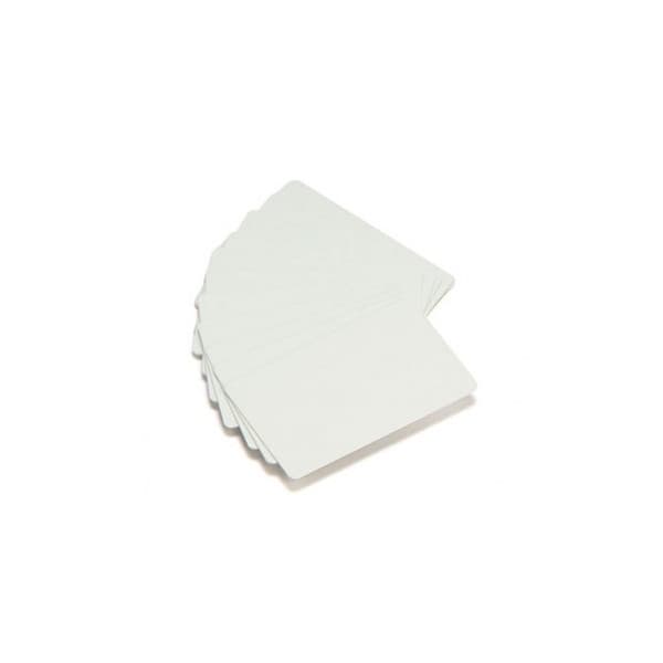 Zebra hvide PVC-kort 500 stk.