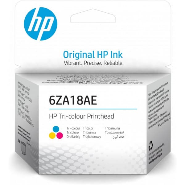 HP 6ZA18AE -tulostuspää, kolmiväri