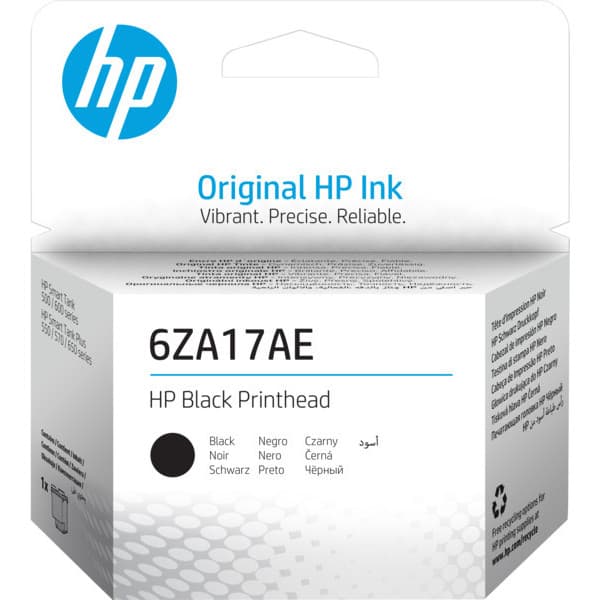 HP 6ZA17AE -tulostuspää, musta