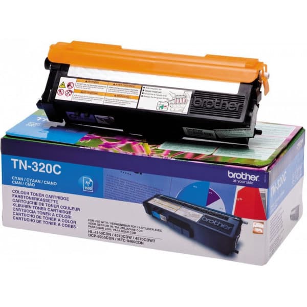 Brother TN320C -lasertonerpatron, cyan