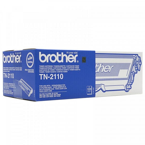Brother TN2110 -lasertonerpatron, svart