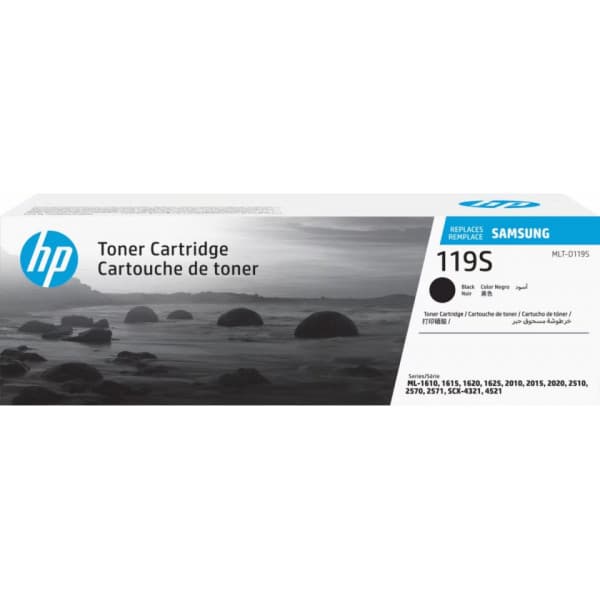 HP Samsung MLT-D119S -laserpatron, svart