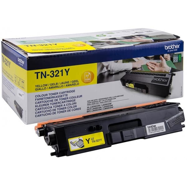 Brother TN321Y -laserpatron, gul