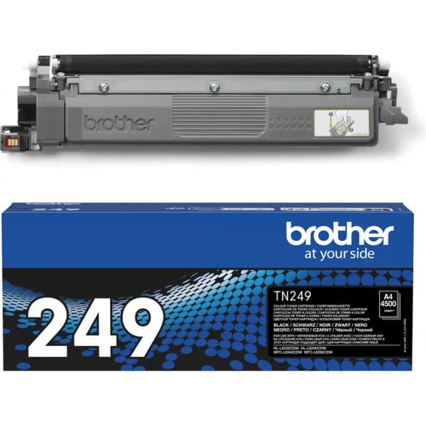 Brother TN249BK -laserpatron, svart