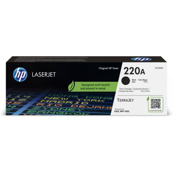 HP 220A -lasertonerpatron, svart