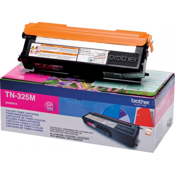 Brother TN325M -lasertonerkassett, magenta