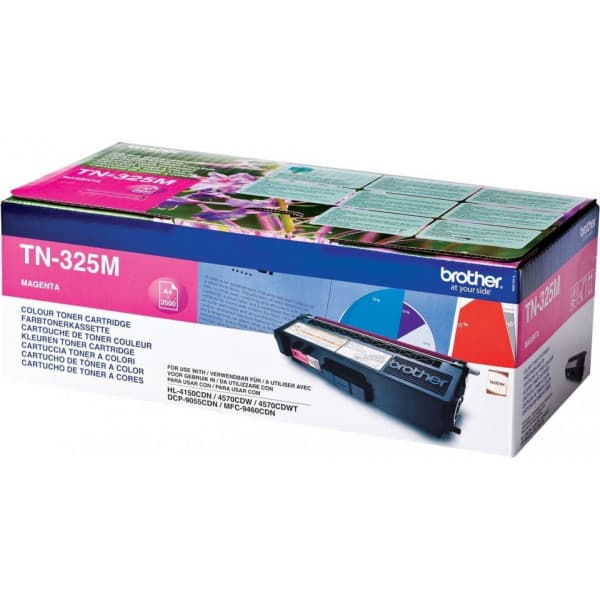 Brother TN325M -lasertonerkassett, magenta