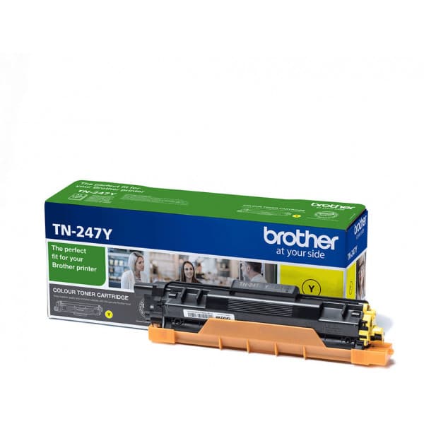 Brother TN247Y -laserpatron, gul