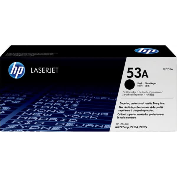HP 53A -lasertonerpatron, svart