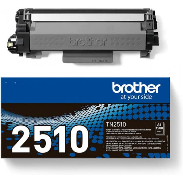 Brother TN2510 -laserpatron, svart