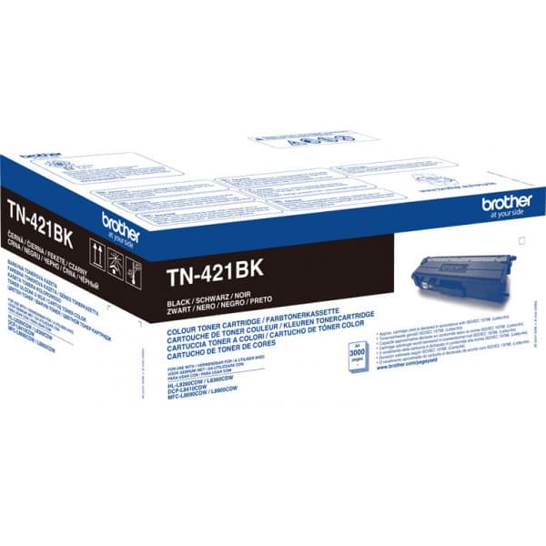 Brother TN421BK -laserpatron, svart
