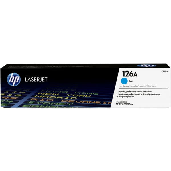 HP 126A - laserkassett, cyan