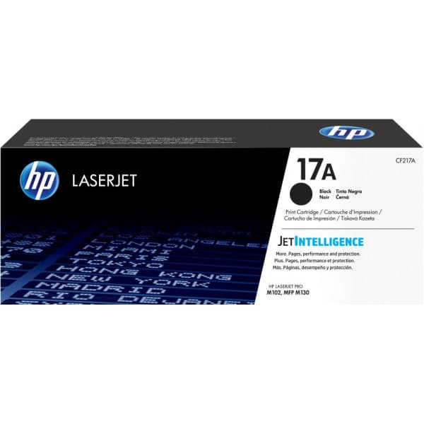 HP 17A -laserkassett, svart