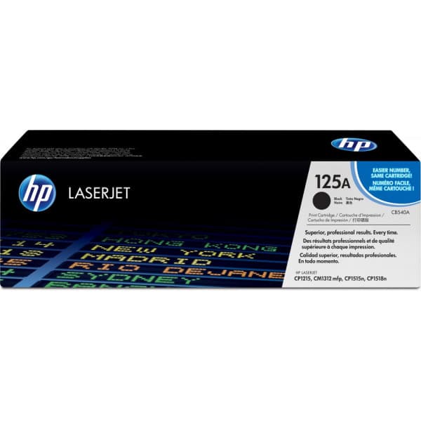HP 125A -laservärikasetti, musta