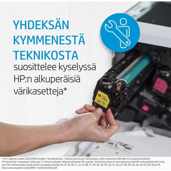 HP 203X -laservärikasetti, keltainen