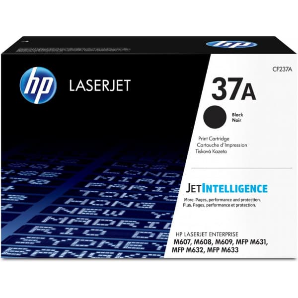 HP 37A -lasertonerpatron, svart