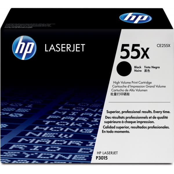 HP 55X -laservärikasetti, musta