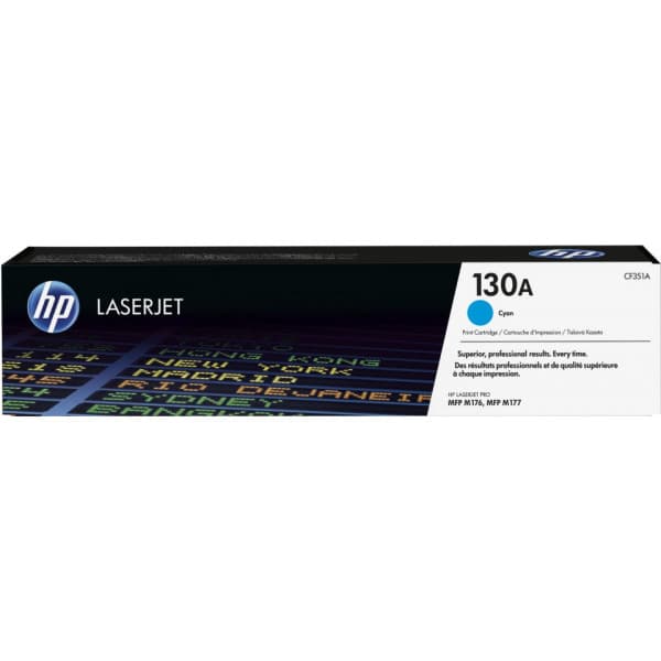 HP 130A -laservärikasetti, syaani