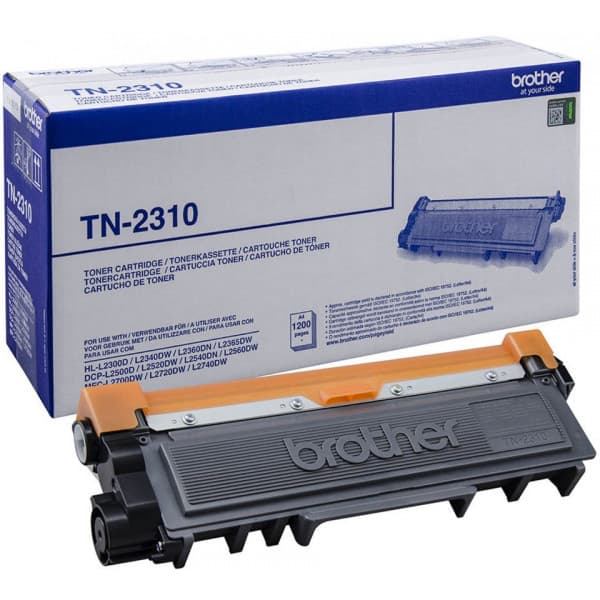 Brother TN2310 -lasertoner, svart