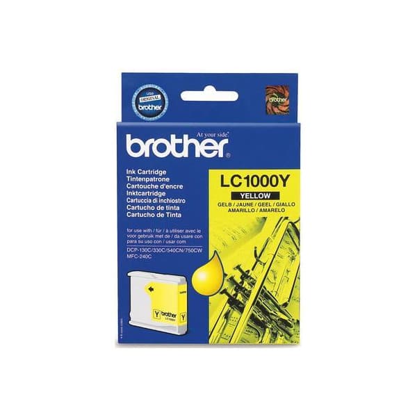 Brother LC-1000Y - bläckpatron, gul