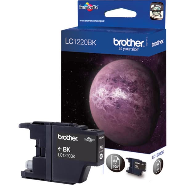 Brother LC1220BK - bläckpatron, svart