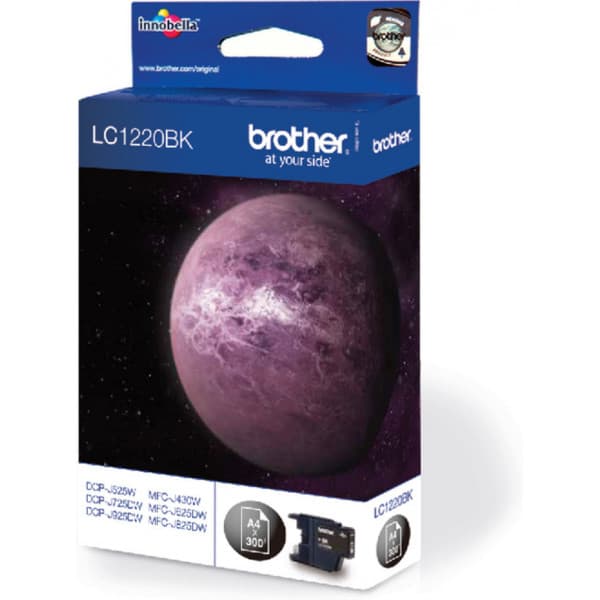Brother LC1220BK - bläckpatron, svart