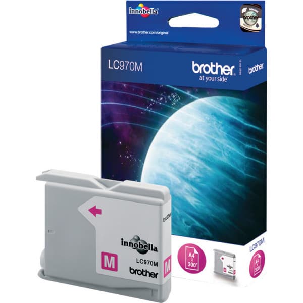 Brother LC-970M -mustekasetti, magenta