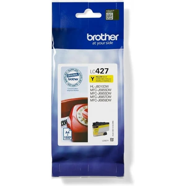 Brother LC427Y - bläckpatron, gul