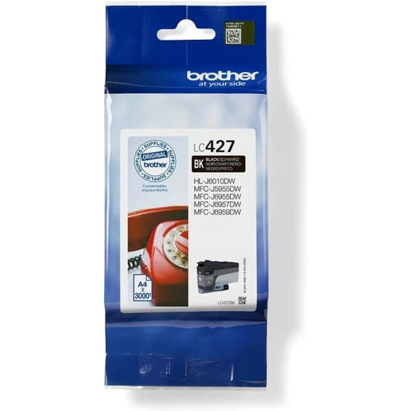 Brother LC427BK - bläckpatron, svart