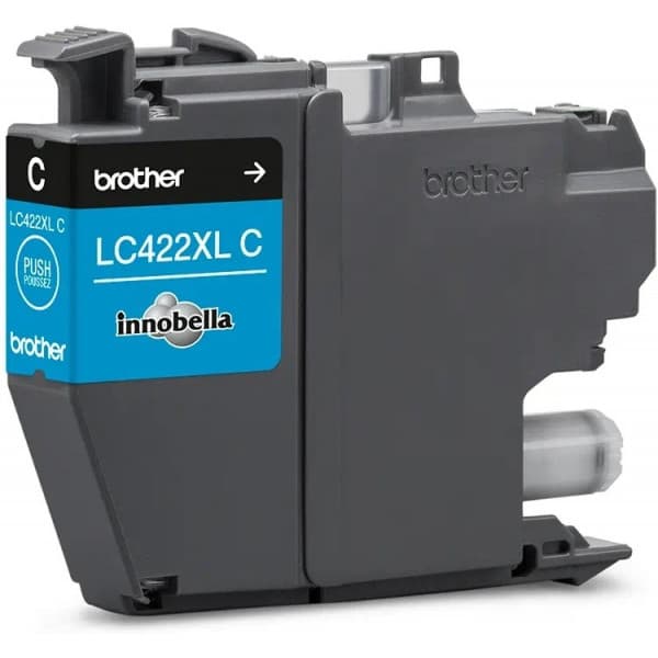 Brother LC422XLC - bläckpatron, cyan