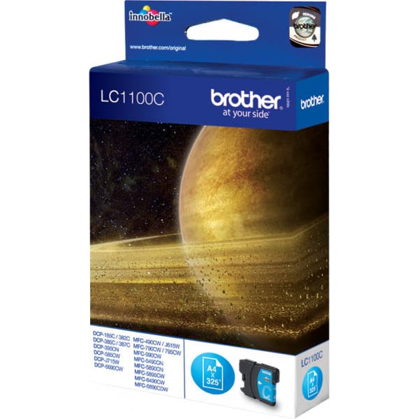 Brother LC-1100C -mustekasetti, syaani