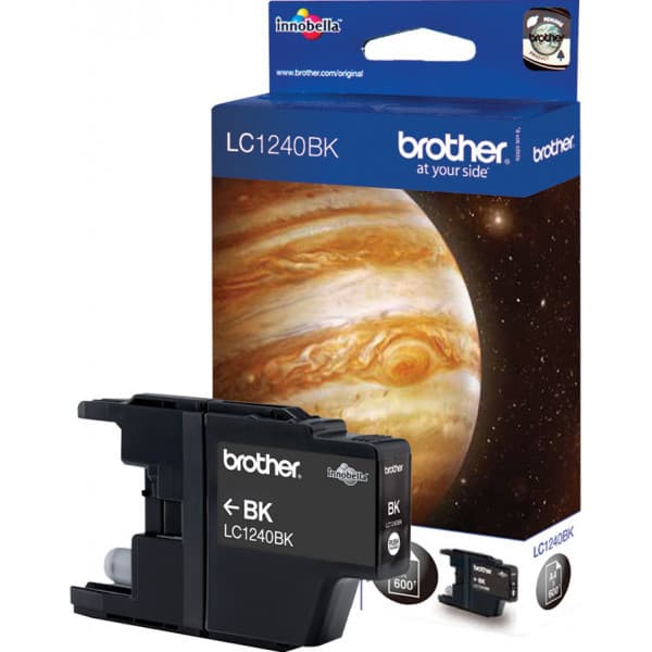 Brother LC1240BK - bläckpatron, svart