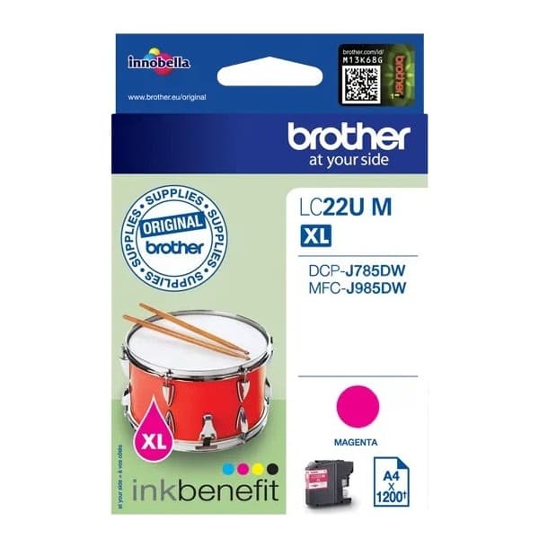 Brother LC22UM - bläckpatron, magenta