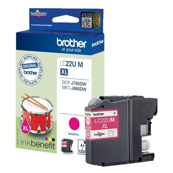 Brother LC22UM - bläckpatron, magenta