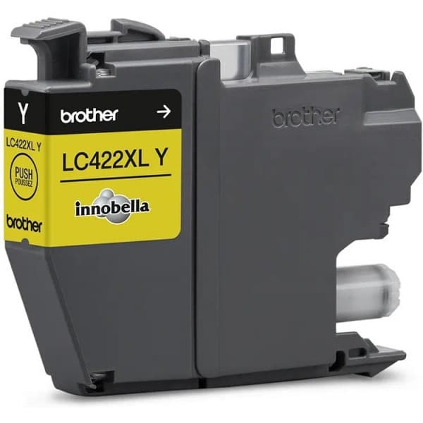 Brother LC422XLY -bläckpatron, gul