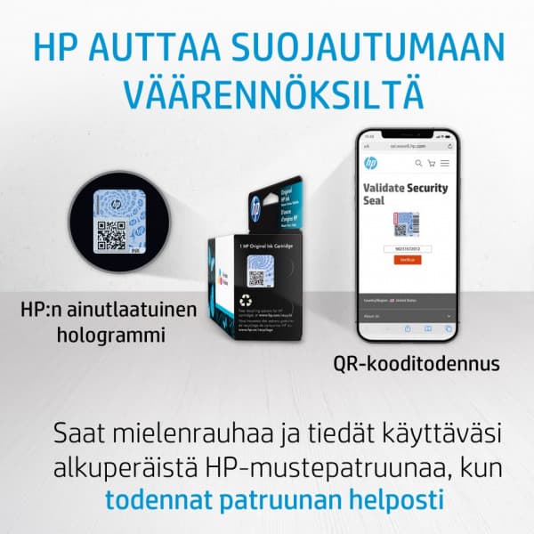 HP 300 - bläckpatronpaket, svart och trefärgad